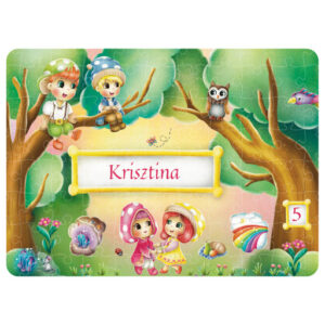 Gombabák puzzle hűtő mágnes