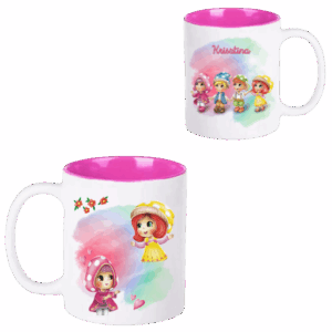 Polly és Rosie bögre (névvel ellátott)